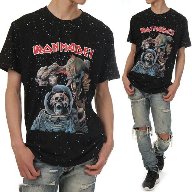 ELEVEN PARIS(イレブンパリ)のIRON MAIDEN ロック Tシャツ メンズのトップス(Tシャツ/カットソー(半袖/袖なし))の商品写真