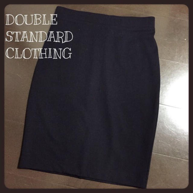 DOUBLE STANDARD CLOTHING(ダブルスタンダードクロージング)のダブスタ＊タイトストレッチスカート レディースのスカート(ひざ丈スカート)の商品写真