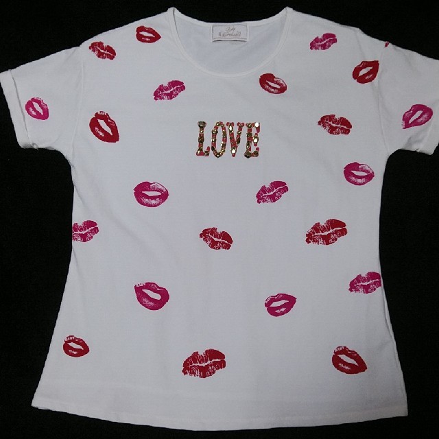 Rady(レディー)のrady♡リップTシャツ レディースのトップス(Tシャツ(半袖/袖なし))の商品写真