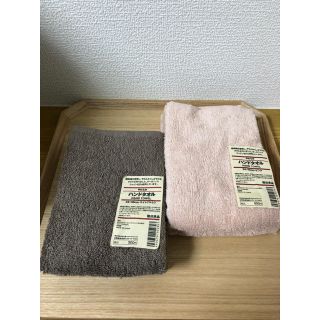 ムジルシリョウヒン(MUJI (無印良品))の無印良品 やわらかハンドタオル 4枚セット 新品(タオル/バス用品)