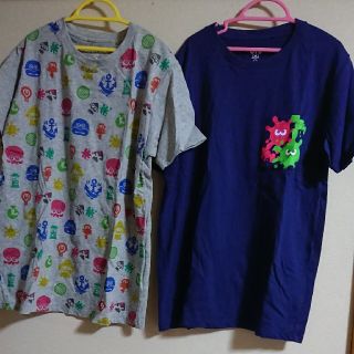 ユニクロ(UNIQLO)の【限定値下げ中】UNIQLO☆スプラトゥーンTシャツ2枚セット (Tシャツ/カットソー)