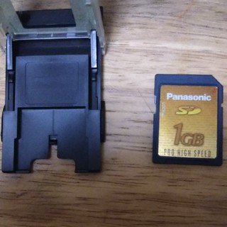 パナソニック(Panasonic)のＳＤカード 1GB(PC周辺機器)