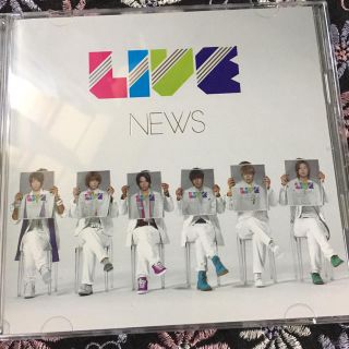 ニュース(NEWS)のNEWS  LIVE★CD+DVD 初回限定盤(アイドルグッズ)