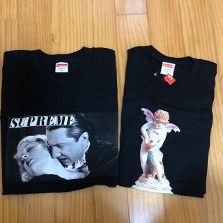 シュプリーム(Supreme)の【新品未使用‼︎】19SS シュプリーム  Tシャツ 黒M2枚セット (Tシャツ/カットソー(半袖/袖なし))