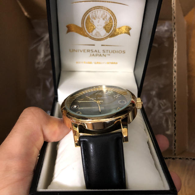 USJ(ユニバーサルスタジオジャパン)の買ってください　アムロ USJ コラボ時計 名探偵コナン レア メンズの時計(腕時計(アナログ))の商品写真