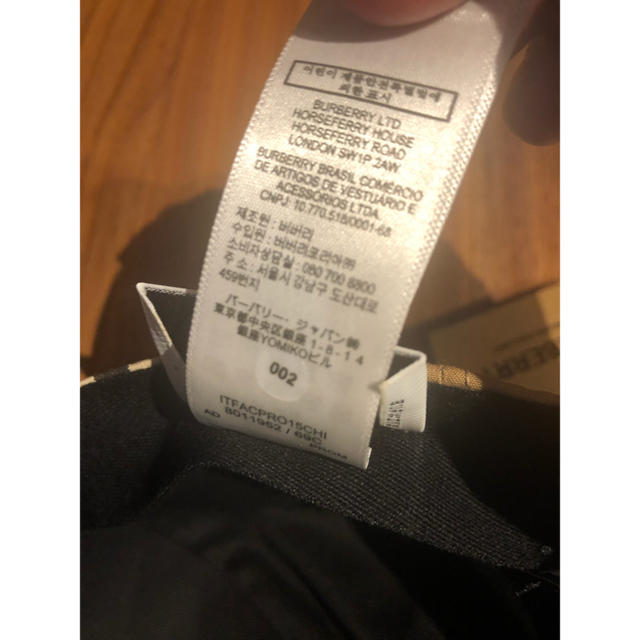 BURBERRY(バーバリー)のバーバリー 19SS チェック キャップ リカルド メンズの帽子(キャップ)の商品写真