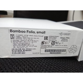 ワコム(Wacom)のBamboo Folio small CDS610Gスマートパッドデジタルノート(PC周辺機器)