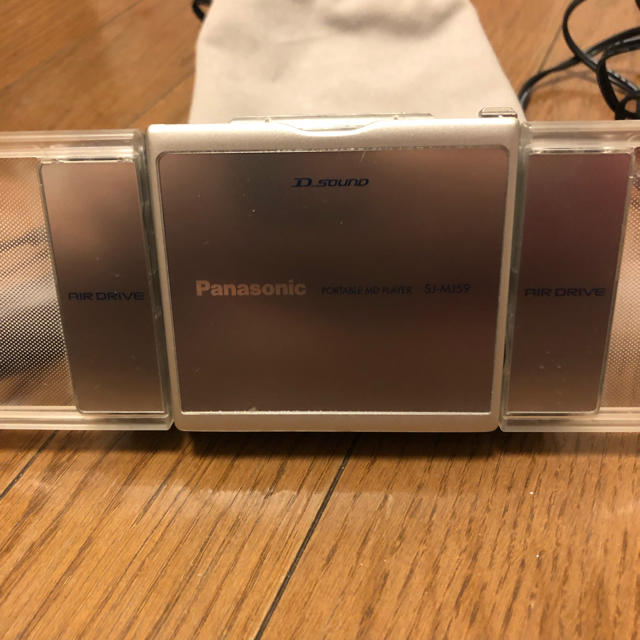 Panasonic(パナソニック)の美品 Panasonic MDプレイヤー SJ-MJ59 25枚 ウォークマン スマホ/家電/カメラのオーディオ機器(ポータブルプレーヤー)の商品写真