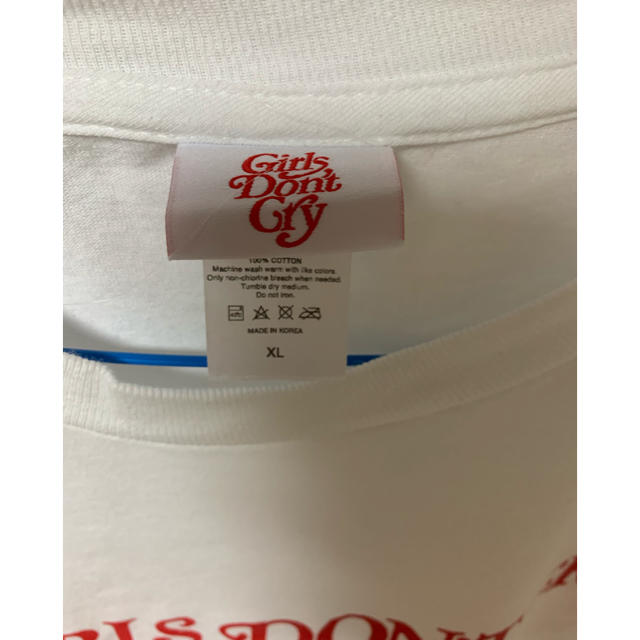 Supreme(シュプリーム)のgirls don't cry × amazon fashion tee XL メンズのトップス(Tシャツ/カットソー(半袖/袖なし))の商品写真