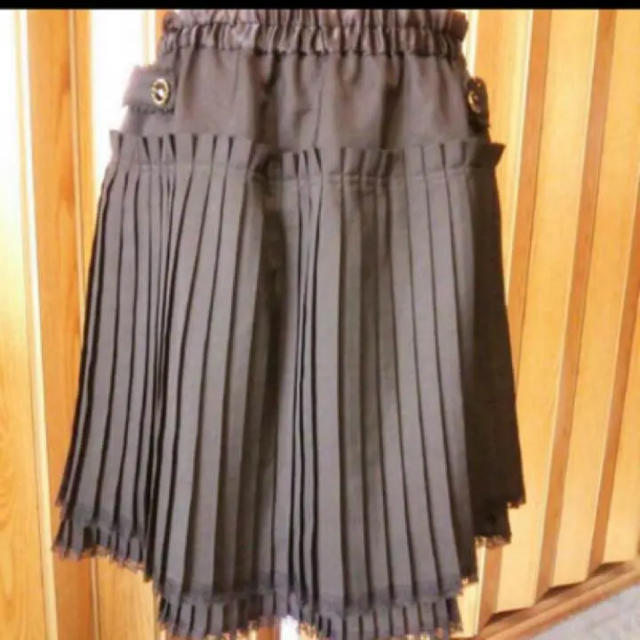 axes femme(アクシーズファム)のゆき様　専用！　アクシーズファム黒ミニプリーツスカート レディースのスカート(ミニスカート)の商品写真