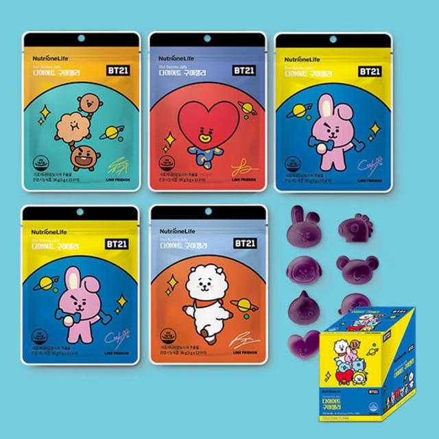 てる 売っ 場所 グミ bt21