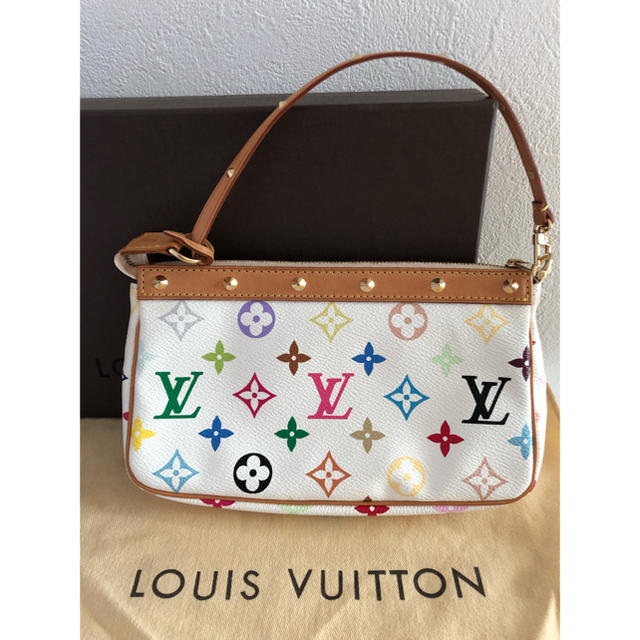 LOUIS VUITTON マルチカラー♡アクセサリーポーチ 美品 人気の贈り物が