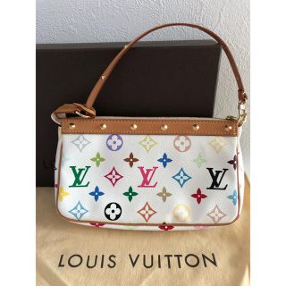 ルイヴィトン(LOUIS VUITTON)の LOUIS VUITTON マルチカラー♡アクセサリーポーチ 美品 (ポーチ)