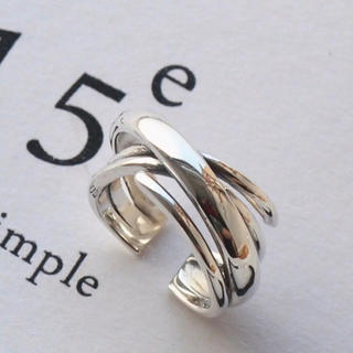 トゥデイフル(TODAYFUL)の#335   silver925  クロスデザイン リング(リング(指輪))