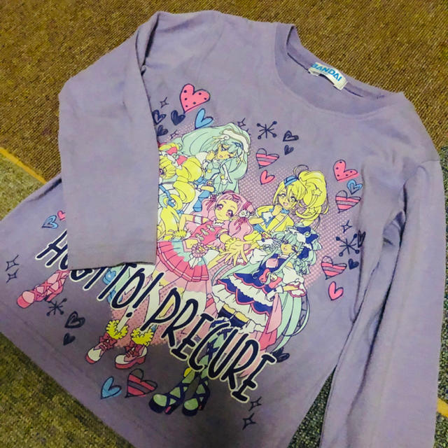 BANDAI(バンダイ)のハグっとプリキュア！ キッズ/ベビー/マタニティのキッズ服女の子用(90cm~)(Tシャツ/カットソー)の商品写真