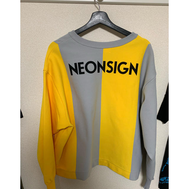 LAD MUSICIAN(ラッドミュージシャン)のneon sign バイカラーサッカートレーナー 18ss メンズのトップス(スウェット)の商品写真