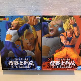 ドラゴンボール(ドラゴンボール)の【新品未開封】ドラゴンボール超 超戦士列伝 フィギュア 2種セット(アニメ/ゲーム)