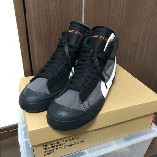 ナイキ(NIKE)のTHE 10 NIKE OFF WHITE BLAZER MID 27.0(スニーカー)