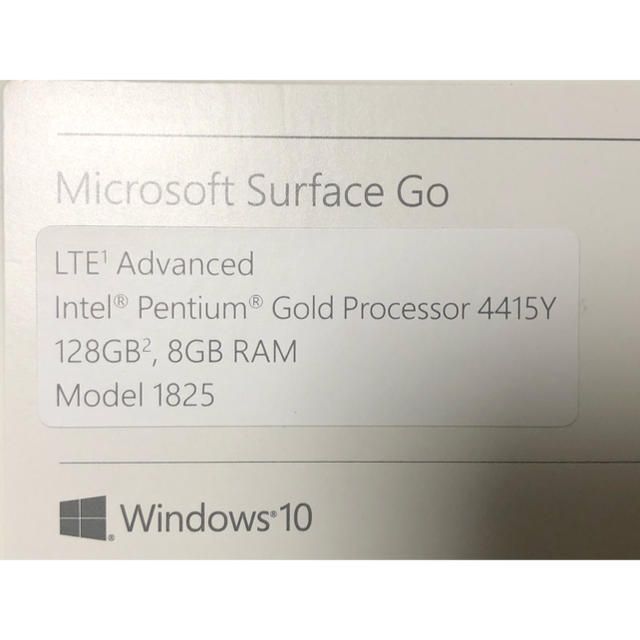 Surface Go  LTE Office 2019 未開封付き