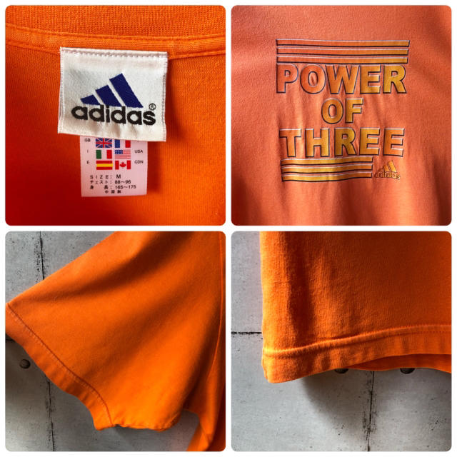 【激レア】 adidas アディダス 90s ビッグサイズ Tシャツ 3