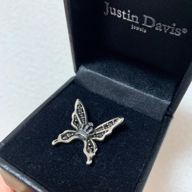 【Justin Davis】ピアス 蝶 クラウン 片耳