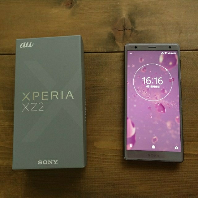 simフリーxperia xz2ピンクauソニー判定◯/docomo格安sim可 スマホ/家電/カメラのスマートフォン/携帯電話(スマートフォン本体)の商品写真