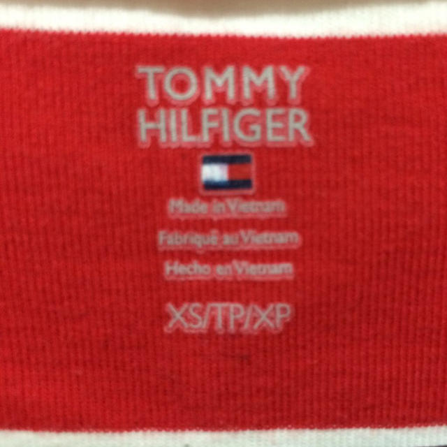 TOMMY HILFIGER(トミーヒルフィガー)のトミーボーダーTシャツ レディースのトップス(Tシャツ(半袖/袖なし))の商品写真