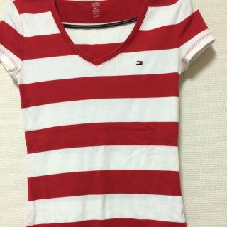 トミーヒルフィガー(TOMMY HILFIGER)のトミーボーダーTシャツ(Tシャツ(半袖/袖なし))