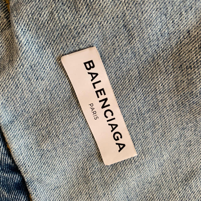 Balenciaga(バレンシアガ)のBALENCIAGA デニム ジャケット 38 メンズのジャケット/アウター(Gジャン/デニムジャケット)の商品写真