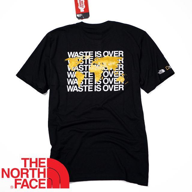 ノースフェイス 半袖 Tシャツ メンズ 海外M 日本L相当 黒 新品 ob