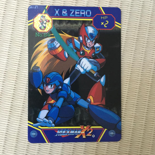 CAPCOM(カプコン)のロックマン X2 カードダス エンタメ/ホビーのトレーディングカード(その他)の商品写真