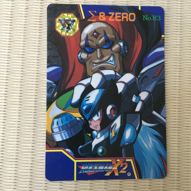 CAPCOM(カプコン)のロックマン X2 カードダス エンタメ/ホビーのトレーディングカード(その他)の商品写真
