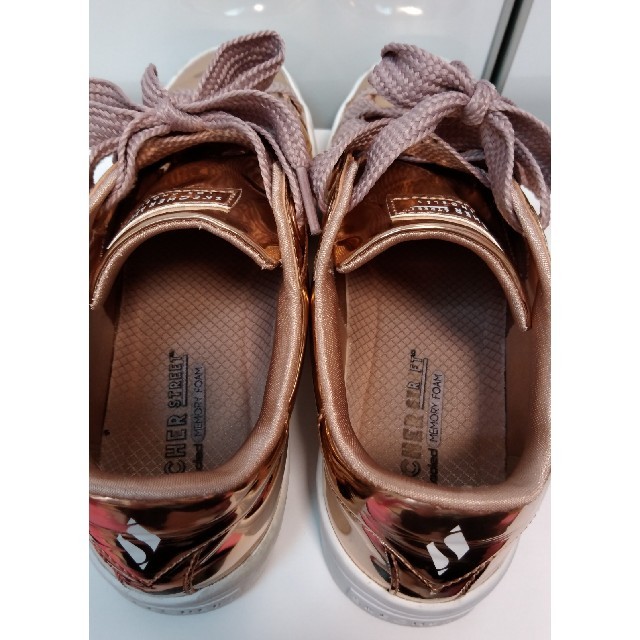 SKECHERS(スケッチャーズ)の☆karinto様専用☆スケッチャーズ　ピンクリボンスニーカー　24.5cm☆ レディースの靴/シューズ(スニーカー)の商品写真