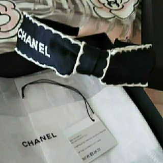 シャネル(CHANEL)の  あむ様専用    CHANEL  銀座限定リボンカチューシャ(カチューシャ)