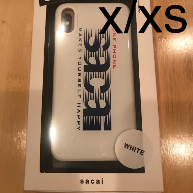 sacai  i Phone case Xs Max WHITE