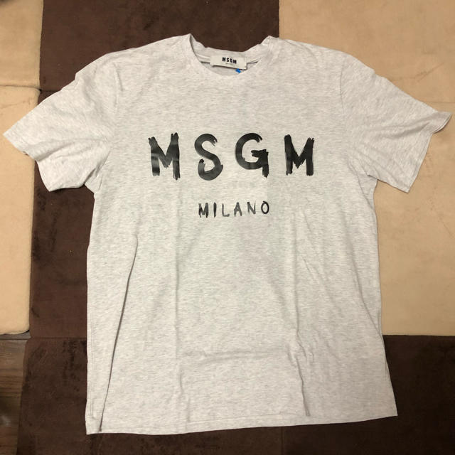 MSGM(エムエスジイエム)のMSGM ロゴ Tシャツ Mサイズ メンズのトップス(Tシャツ/カットソー(半袖/袖なし))の商品写真