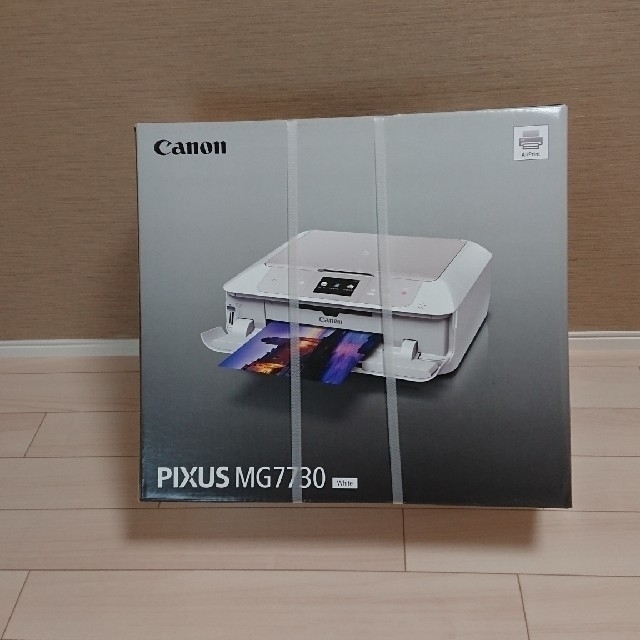 新品未使用 Canon PIXUS MG7730(W)PC/タブレット