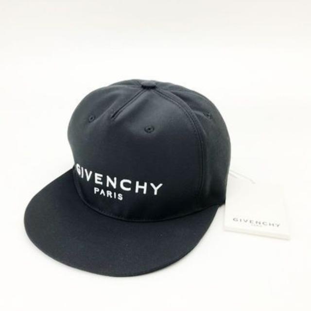 GIVENCHY - 【新品】 [GIVENCHY] キャンバス ロゴ フラットピークキャップの通販 by Cocolon ラクマ店