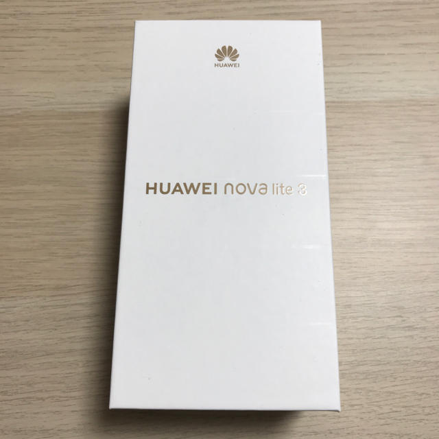 HUAWEI nova lite 3 ブラック 新品未開封 スマホ/家電/カメラのスマートフォン/携帯電話(スマートフォン本体)の商品写真