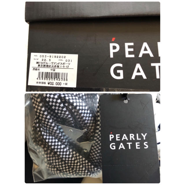 カラー PEARLY GATES パーリゲイツ22.5の通販 by わっちょ's shop
