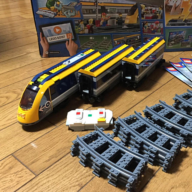 レゴ (LEGO)シティ ハイスピード・トレイン 60197 おまけレール付き お得セット 7200円 0123.sub.jp