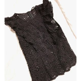 ザラ(ZARA)の最終値下げ  ZARA WOMAN シースルー トップス(カットソー(半袖/袖なし))