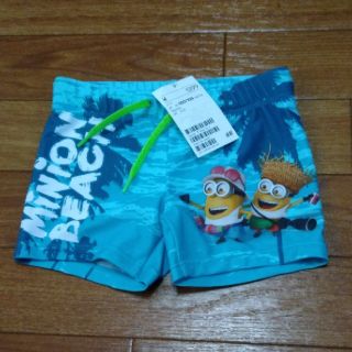 エイチアンドエム(H&M)の新品 100cm/105cm H&M ミニオン 水着 男の子 (水着)