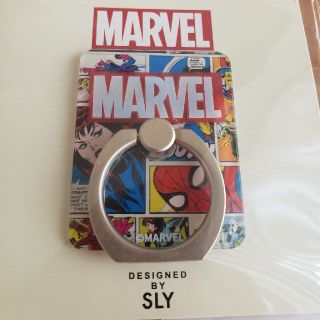 マーベル(MARVEL)のSLY マーベル　スマホリング　スマートフォン　スパイダーマン(アメコミ)