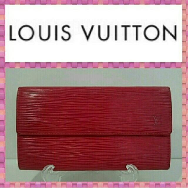 LOUIS VUITTON - ルイヴィトン 長財布 M6374E エピ 赤色の通販 by なかの屋|ルイヴィトンならラクマ