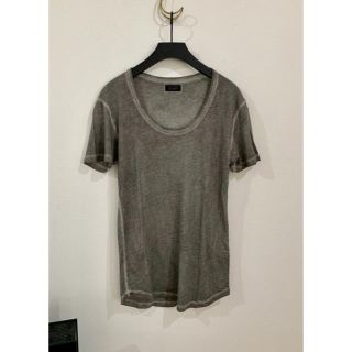 ザラ(ZARA)の■ZARA MAN■ザラ Uネック Tシャツ 製品染め加工(Tシャツ/カットソー(半袖/袖なし))