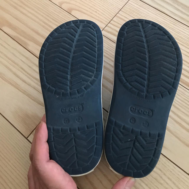 crocs(クロックス)のクロックス 12センチ クロックバンドクロック キッズ/ベビー/マタニティのベビー靴/シューズ(~14cm)(サンダル)の商品写真