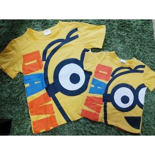 ミニオン(ミニオン)のminmi様専用/ミニオン親子ペアルック　USJ(Tシャツ/カットソー)