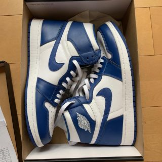 ナイキ(NIKE)のaj1 storm blues 29cm U S11(スニーカー)