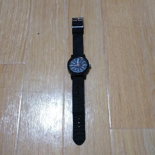 タイメックス(TIMEX)のTIMEX 腕時計 黒(腕時計(アナログ))